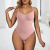 Intimo modellante da donna Compressione addominale Senza soluzione di continuità Modellamento del corpo Gilet di supporto Femminile Dopo il parto Versione migliorata Sculacciate per le donne