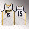 Metropolitans Steeve Ho You Fat White Home French Basketball Maillot de basket-ball # 15 Jersey Purple Jersey Men de femmes