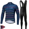 Set da corsa 9D GEL PAD 2024 Pro Team Morvelo Maglia da ciclismo a maniche lunghe Pantaloni Set Abbigliamento autunnale Maglie da bici da strada Kit con bretelle