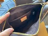 حقيبة الكتف المصمم 10A مرآة الجودة حقيبة قمر حقيقية من الجلد البازلاء الكعك الكمالي