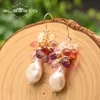 Earrings GLSEEVO Handmade Big Natural Baroque Pearl Earrings For Women Girl Lovers' Engagement Birthday Gift Luxury Orecchini GE0840