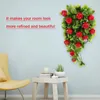 Party Decoration 2 Pcs Home Decor Fake Fruit Plant Artificial Hanging Flowers Skewer Faux Wall Vine Decorative Prop Lifelike Child