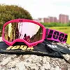 Lunettes d'extérieur IOQX Lunettes tout-terrain Lunettes de motocross Lunettes de soleil moto Homme VTT VTT Masque Coupe-vent Protection Ski Cyclisme Racing Goggle 240122