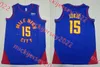 Mens #1 Michael Porter Jr. Basketball Jersey Stitched #15 Jokic Nikola #27 Jamal Murray Jerseys S- 3XL