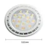 LED AR111 GU10 Light lamp 9W 12W 15W cob spotlight warm white cool white natural white dimmable bulbs7219766