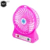 Ventilateurs électriques Mini ventilateur portatif USB rechargeable avec lumière LED refroidisseur d'air de bureau bureau extérieur petit ventilateur L240122