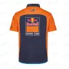 Polos mężczyzn Nowy 2024 F1 Moto Racing Factory Team Summer Męskie koszulę polo z krótkim rękawem koszulka Cycing Szybka sucha, swobodna koszula polo