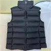 Mens Vests Designer Vest Down Jacket Printed Letters Womens Puffer Warm Size1/2/3/4/5 Windbreaker Coat Drop Delivery Apparel Clothing Dh15L