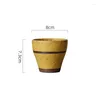 Tassen Japanische Matte Glasur Kreative Handgemachte Keramik Tasse Retro Hause Wasser Tasse Kaffeetassen Handheld Restaurant Büro Tee