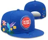 Detroit'pistonons''sball Caps 2023-24 Unisex Fashion Cotton Baseball Cap Champions Финал Шляпа мужчина женщин солнце