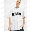 Men's T-Shirts Summer T Shirt Men Women Friend Letters Print Tees Tops Short Sleeve Male Tshirts Hip Hop Style Tshirt Harajuku Quality Clothing T240122