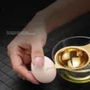Separator żółtka biały filtr 304 Narzędzia do pieczenia kuchenki stali nierdzewnej Użyj separatorów jajek