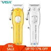 Hårklippare VGR 117 Hair Clipper Professional Personal Care USB Clippers Barber för hårklippmaskin Clippers VGR V117 YQ240122