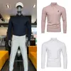 Roupas de golfe masculina manga longa camiseta 2023 outono/inverno nova lapela joker polo camisa esportes de golfe confortável respirável camisa