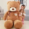 Bonecas de pelúcia urso bonito brinquedos de pelúcia macio boneca de pelúcia tamanho animal 55cm urso brinquedo de pelúcia bonecas dia dos namorados presentes de aniversário para namorada