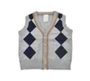 Chandails de style britannique pour enfant fille cardigan gilet pull sans manches enfants portent des vêtements bébé garçon pull pour enfants pulls Y091014008