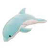 Pluszowe lalki Nowe przybycie 30 cm urocze miękka różowa różowa delfin Pluszowa zabawka zwierzęta morskie nadziewane zabawki dla dzieci