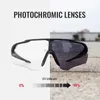 Outdoor-Brillen Neue photochrome Radfahren-Sonnenbrille MTB-Fahrradbrille Herren-Sonnenbrille Sport-Lauf-Fahrradbrille UV400-Schutzbrille 240122