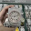 Ap Watch Diamond Moissanit Iced Out kann den Designer-Herrentest für hochwertiges Montre-Uhrwerk Montre De Luxe L6 bestehen
