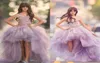 HiLo Girls Pageant Dresses for Teens 3D Floral Appliques Tutu Tulle Flowers Girls Dresses Princess Junior Birthday Party Communio9358307