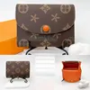 Titulares de cartão M41939 Brown Flower Girl Coin Bolsas Luxo Designer Titulares de Passaporte Mulheres Chave Carteiras Mens Bolsa Chave De Couro Chaveiro Cartão Caso Bolso Organizador Flap