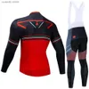 Männer Trainingsanzüge Radfahren Jersey Sets Pro Team Langarm Specialise Fahrrad Günstige Fahrrad Kleidung Maillot Racing Fahrrad Kleidung 9D GELH24122