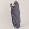 Etnische kleding gebed hooded moslim vrouwen kledingstuk abaya lange khimar maxi jurk ramadan islam arabische boerka niqab volledige dekking jassen gewaad