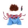 Vêtements pour chiens Halloween Costume de compagnie de compagnie Spooky Doll Cosplay Set pour chiens Tenue de chats Chucky Costumes Funny Clothes Party