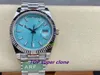 ARF DD DATE 228236 watch Mechanical Cal.3255 movement 904L steel strap Blue dial Diameter 40MM Thickness 12.2MM Sapphire crystal glass waterproof