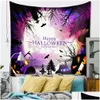 Gobelin Nowe Halloween Tobestry Sypialnia salon dekoracja ścienna tło wisząca tkanin