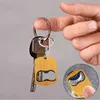 51020Pcs Bottle Opener Beer Wine Juice Openers Stainless Steel Wooden Key Chain Creative Gift Home Kitchen Gadgets 2023 240122