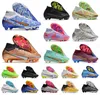 Mens Soccer Football Shoes Superfly IX XXV 9 15 Elite FG Women Boys High Boots Cleats 39-45