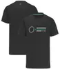 2022 F1 Work Racing Suit Logo samochodowe Niestandardowy zespół Tshirt Fan Szybki suchy krótki rękaw za okrągły samochód sportowy odzież 4727764