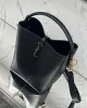 デザイナーバッグ女性Le 37 In Shiny Leather Shourdell Bucket Bag Clutch Bag Cross Body Chain Handbag