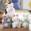 Poupées en peluche lapin mignon, jouets en peluche, pendentif de sac, jouet pour enfants filles, cadeaux d'anniversaire, Mini poupée en peluche animale, porte-clés