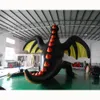 En gros, Black Black Halloween Holiday Mall Decoration Decoration Giant Dragon avec des ailes à vendre