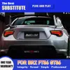 Для Toyota GT86 FT86 светодиодный задний фонарь 13-19 автомобильный задний фонарь в сборе динамический стример индикатор указателя поворота тормозные огни заднего хода