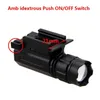 Lampes de poche LED fusil de chasse Glock LED pistolet lampe de poche tactique en plein air chasse Zoomable Rechargeable 3 Mode montage torche lumière 240122