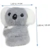 Plush Dolls Stuffed Animal Koala Bear Plush Toy Animal Baby Toys Soft Cute Keychain Pendant for Kids Bag Purse Backpack Handbag