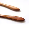 ナイフトップセール日本のウッドジャムナイフマスクバターサラダペーストコーティング木製カトラリーナイフ