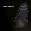 Sapatos de vestuário para cães Botas para neve de inverno Anti-Slip Booties Impermeável Reflexivo Pequeno Grande Filhote de Cachorro Protetores