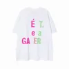 Mens T-Shirt Designer Galleries Tee Depts T shirts Summer Short sleeves Leisure Fashion tops Cottons Letter print Luxurys women Clothing Size S-XL ae3