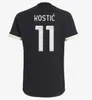 2023 2024 Juventus voetbaltruien 23 24 Home Away Milik di Maria Vlahovic Kean Pogba Chiesa McKennie Locatelli Fans Player Men Shirt Unifor Kids Kits