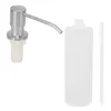 Liquid Soap Dispenser Bottle Easy To Fill Beautiful Container Without Leakage Unique For Bathroom Sinks Kitchen DIY Installation