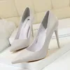 Zapatos de vestir Zapato Mujer Bombas Moda Tacones altos Negro Rosa Blanco Boda Damas Stiletto 2024