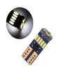 50PCSLOTホワイトT10 W5Wウェッジ4014 15SMD CANBUSエラーLED電球車クリアランスランプドームドアリーディングナンバープレートライト7860258