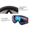 Okulary na zewnątrz motocykl 8 kolorów okularów wiatroodporna przeciwprężna przeciw olśnieniu motocross okulary przeciwsłoneczne sportowe gogle narciarskie UV biegi ochronne 240122