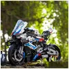 Blokken 1920 stks Technische Super Speed M 1000Rr Motorfiets Moc Bouwsteen Compatibel 42130 Motor Model Voertuig Bakstenen Speelgoed Dro Dhs4P