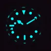 Corgeut Custom No No Minimal Watch Роскошные сапфировое стекло Miyota 20ATM Diver Золотые часы для мужчин Автоматические часы