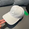 Toppversion PRA Baseball Cap Classic Counter 1: 1 Mögelöppningsdesigner Anpassad hatt för män och kvinnor Lätt andningsbar hög kvalitet inverterad triangelhatt